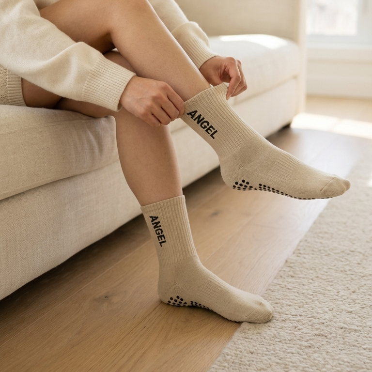 Custom 
Grip 
Socks